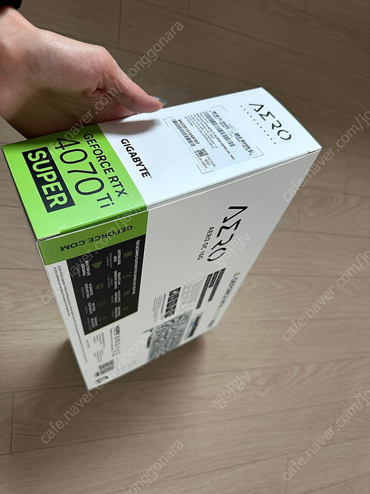 [GIGABYTE] GeForce RTX 4070 Ti SUPER AERO OC D6X 16GB 피씨디렉트 미개봉 ...--2