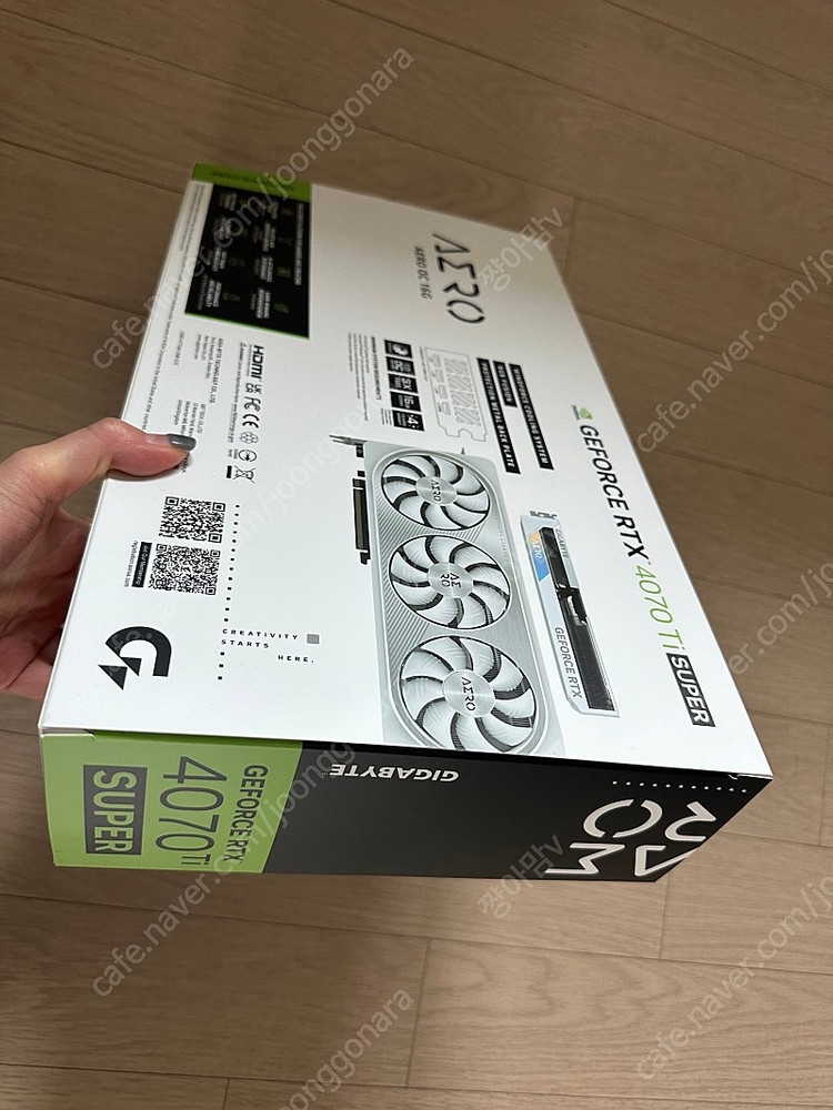 [GIGABYTE] GeForce RTX 4070 Ti SUPER AERO OC D6X 16GB 피씨디렉트 미개봉 ...--3