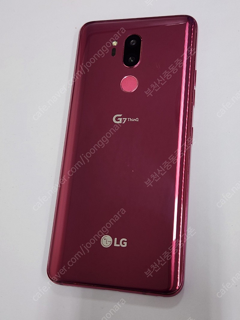184852 LG G7 KT레드64기가 저렴중고 C타입 업무폰 게임폰 어플폰 자녀폰 추천 8만원