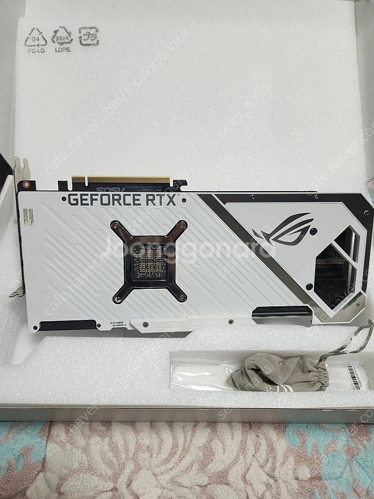 ROG STRIX 3080 10G 화이트 화스--3