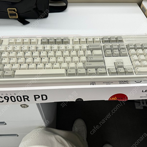 FC900R PD 화이트 투톤 영문 저소음 적축