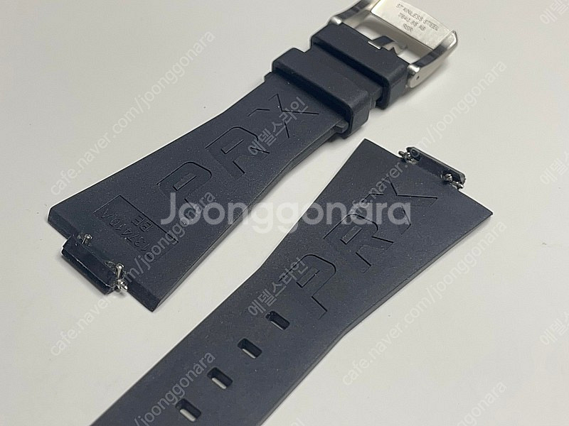 티쏘 Tissot PRX 정품 40mm 용 블랙 러버밴...--1