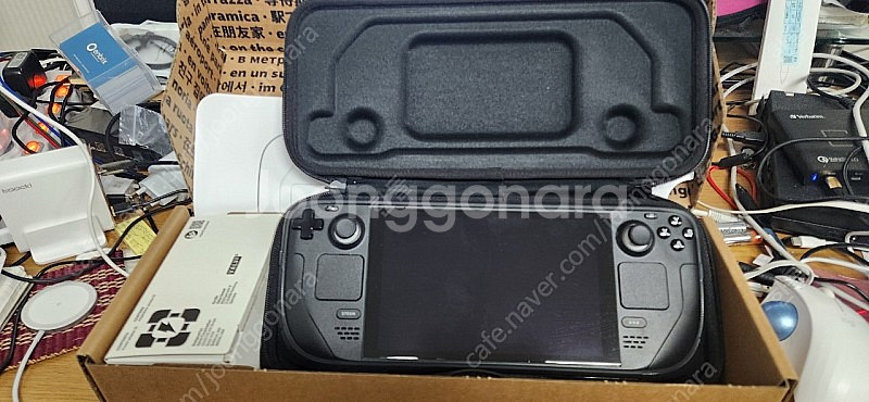 스팀덱 코모도 정품 순정 256GB 풀박스, 케이스포함--0
