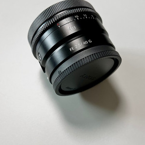 소니 FE 40mm 2.5 렌즈