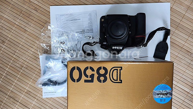니콘 D850을 판매합니다. (렌즈 14-24mm F2...--0