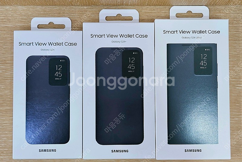 S24/S24+/S24U 정품 스마트 뷰월렛 케이스--0