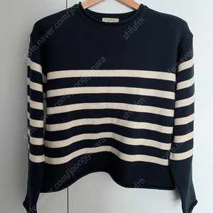 스튜디오 심플멍 심플먼트 305 Azur Stripes Sweater (navy)