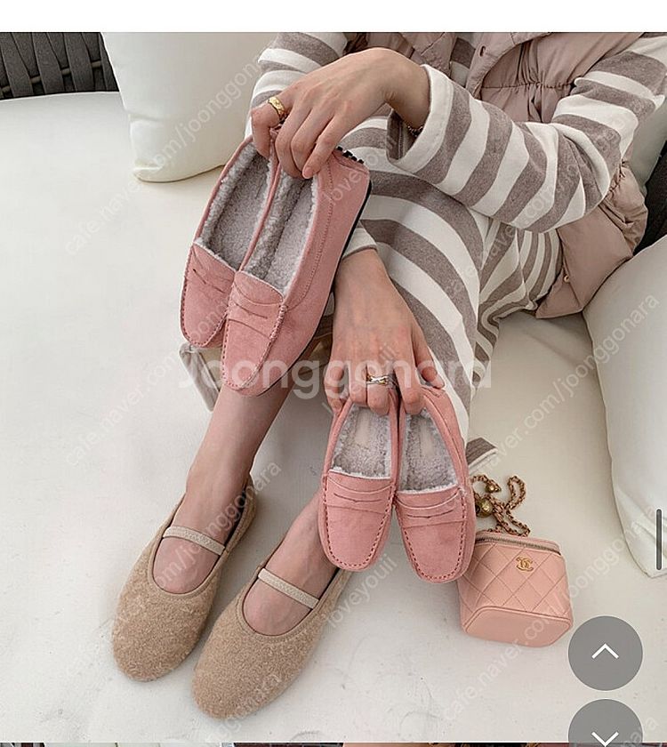르꼬르망 퍼드라이빙슈즈 (새상품)--0