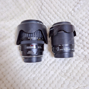 캐논 18-55mm 번들렌즈, 28-135mm 렌즈 판매합니다