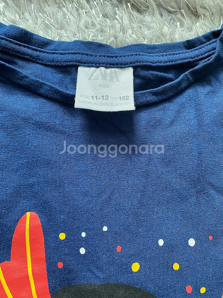 자라키즈 티셔츠2벌 11/12 152cm--5