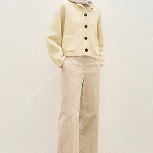 한섬 더캐시미어 - 울블렌드부클니트자켓(90)