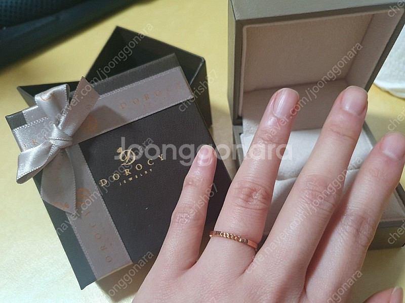 "도로시에서 산 또 다른 14k 반지 완전 새거 팔아요...--3