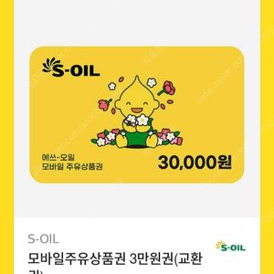 에스오일3만원권