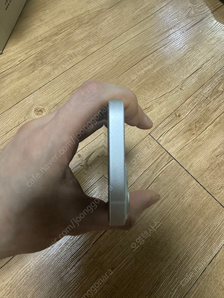 아이폰 13 미니 128 기가 스타라이트 배터리 83퍼--4