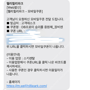 웰리힐리파크 리프트 8시간/ 장비렌탈 8시간 모바일 쿠폰 팔아요.