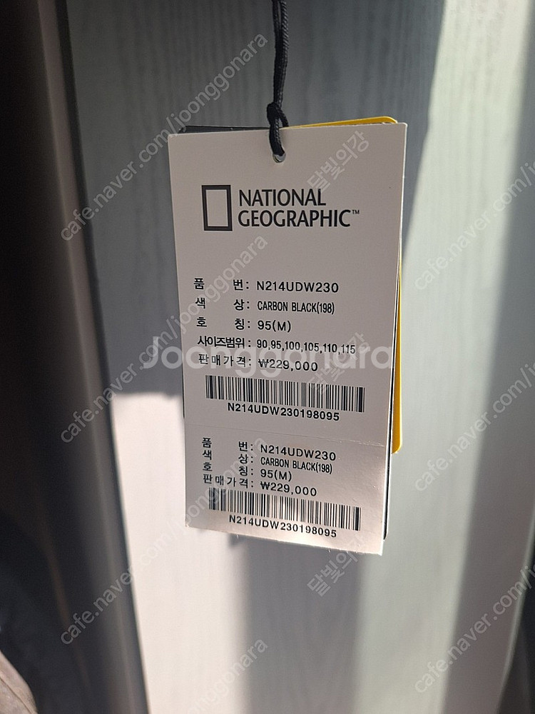 내셔널지오그래픽 움브리엘 경량패딩--4