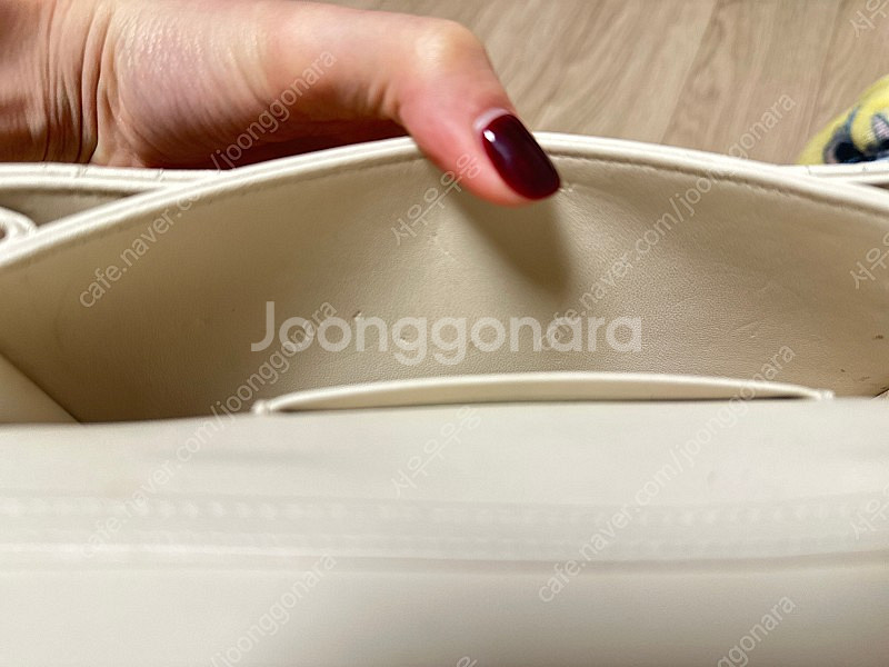 디올 탑핸들 아이보리--6