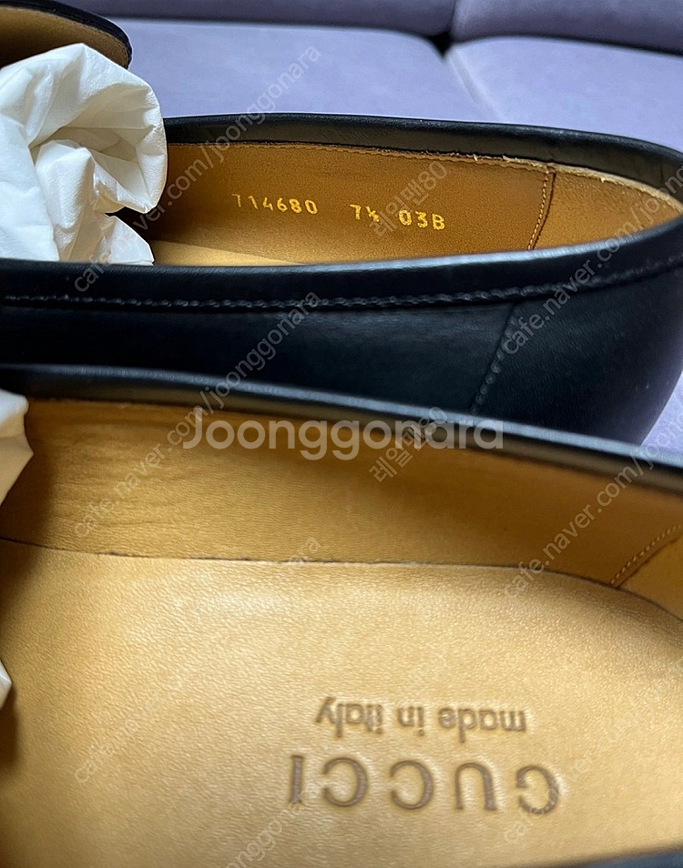 구찌 남성로퍼 남성구두 새제품 270 (7.5)--5