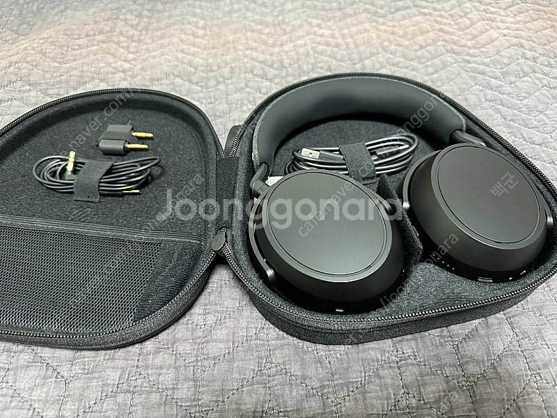 젠하이저 모멘텀4 노이즈 캔슬링 블루투스 헤드폰 블랙 ...--1