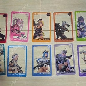 Nikke 공식굿즈 캐릭터 카드 (10장 1세트) (비매품)