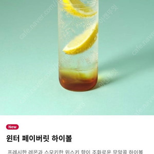 스타벅스 윈터 페이버릿 하이볼 (가격만큼 다른메뉴 변경가능) 6500원 -> 5400원