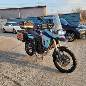 [점검완료]BMW F800GS 11년식 삼박스 머플러구변완료 저렴하게 판매합니다!