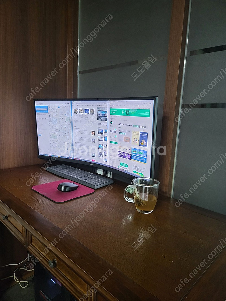 삼성 오디세이 g5 QHD 165hz 게이밍 모니터 34인치--6