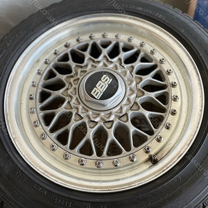 BBS RS 15인치 판매합니다 (PCD 100 x 4홀) / 골프 MX5 E30