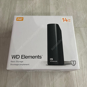 WD Elements 14TB 미개봉 새제품