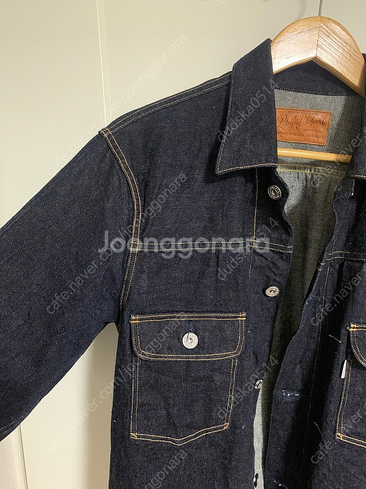 PHIGVEL 피그벨 PM-300 데님 자켓 40사이즈--2