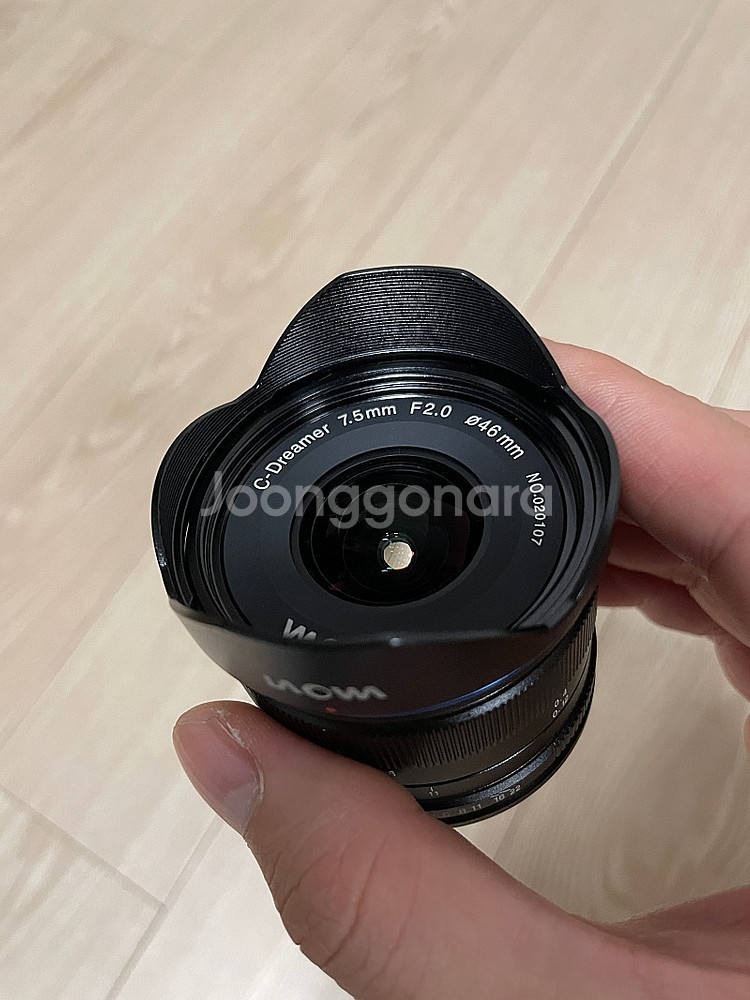 라오와 7.5mm f2 마이크로포서드 판매합니다. mf...--0