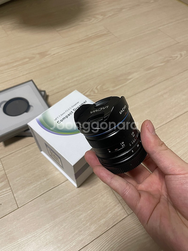 라오와 7.5mm f2 마이크로포서드 판매합니다. mf...--3