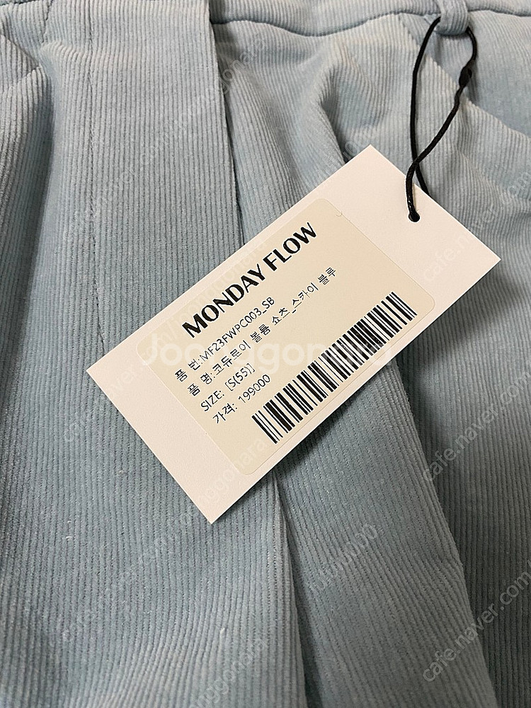 먼데이플로우 코듀로이 골프 쇼츠 S--5