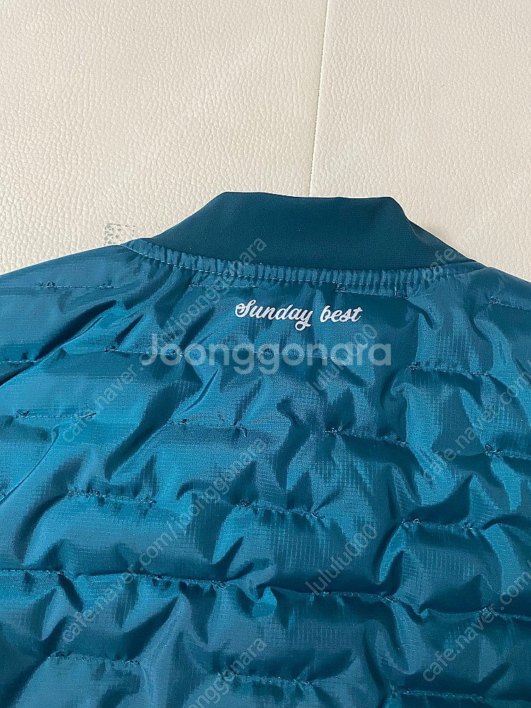 카렘골프 투지퍼 패딩 베스트(블랙, 그린, 사이즈M)--6