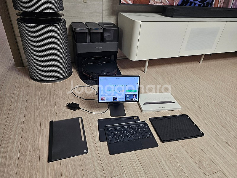 갤럭시 탭 8 플러스 128g wifi + 키보드, 스...--3