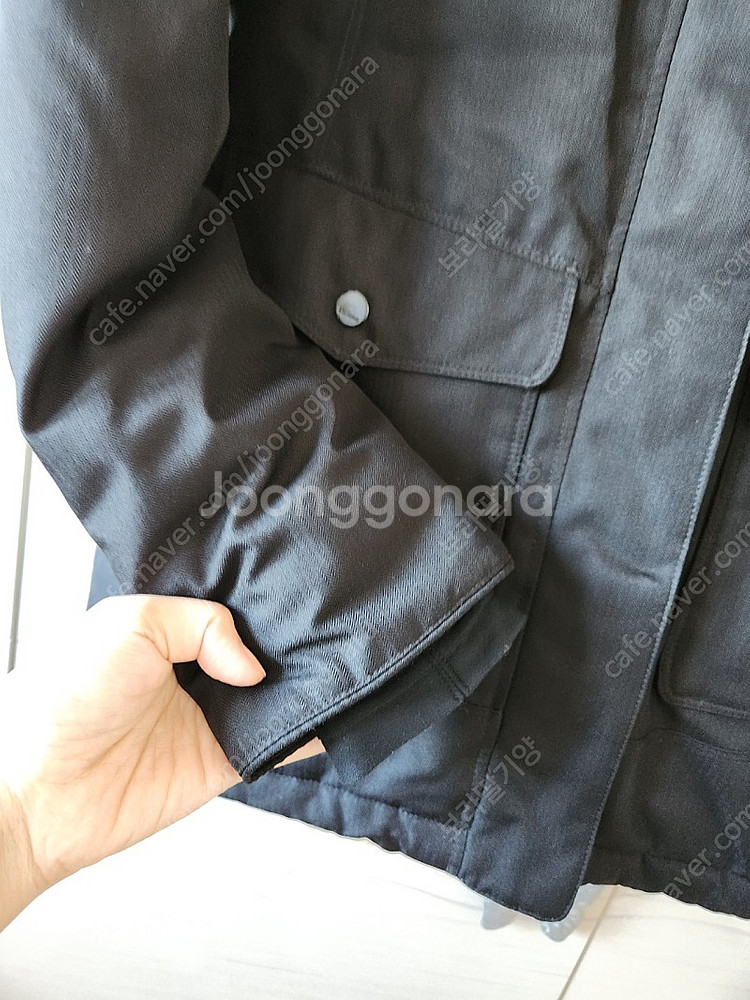 옷장정리)))라푸마 거위털패딩 90사이즈 모자털없음--2