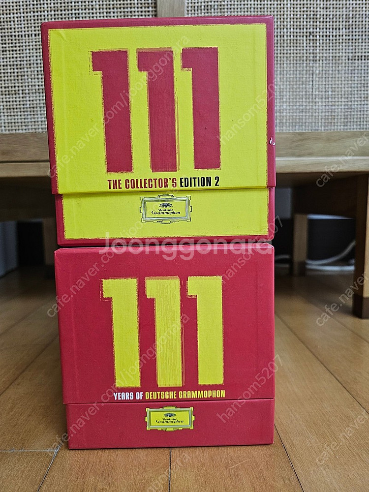 DG 111주년 명반모음집 1,2 세트판매합니다.--1