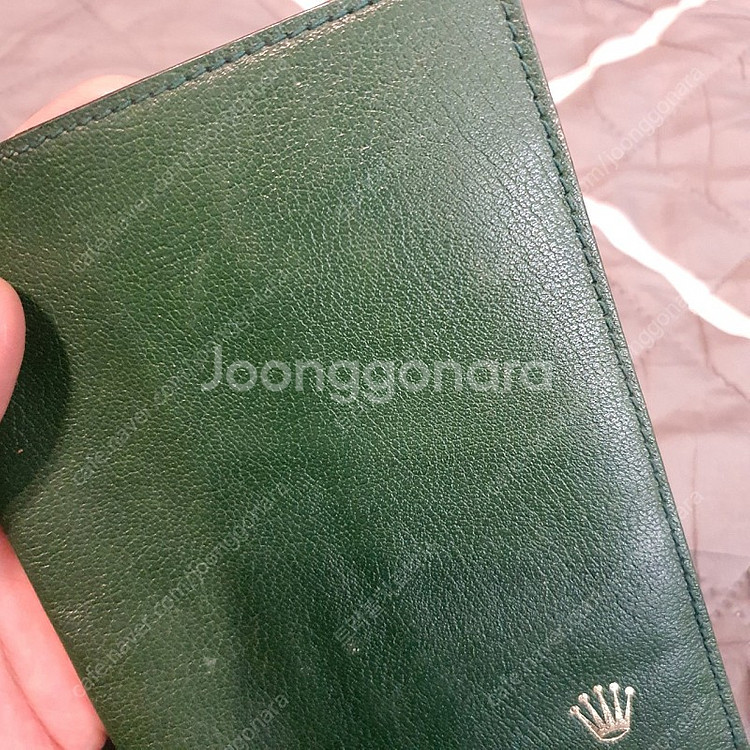 정품 로렉스 패스포트 커버 지갑--2
