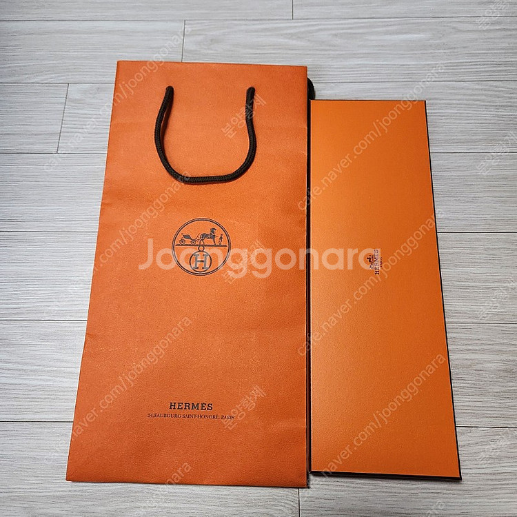 에르메스 정품 남성 넥타이--1