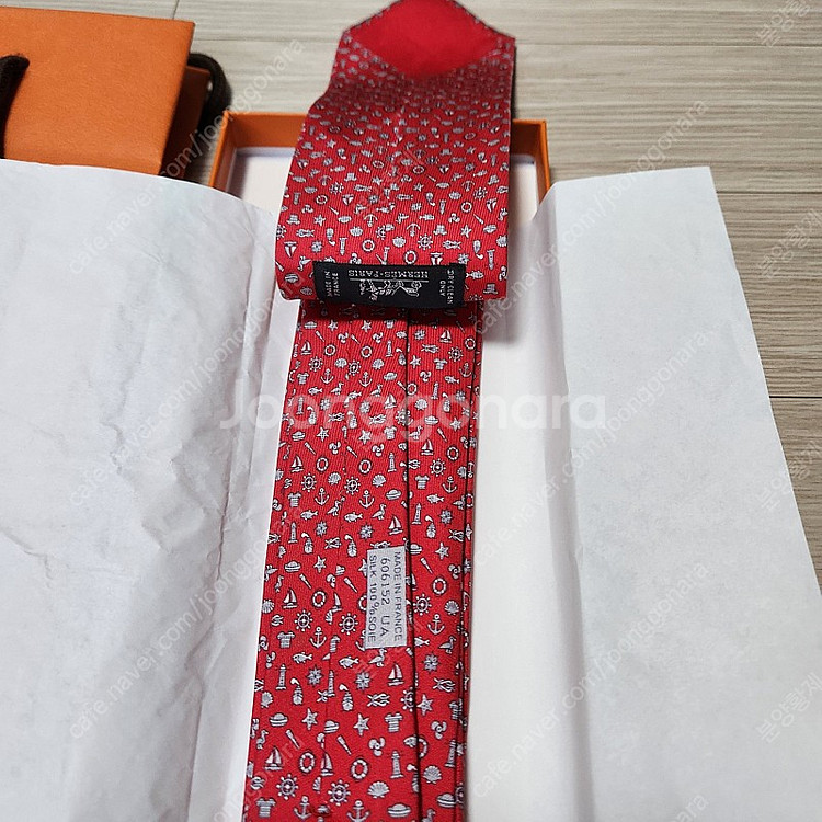 에르메스 정품 남성 넥타이--7