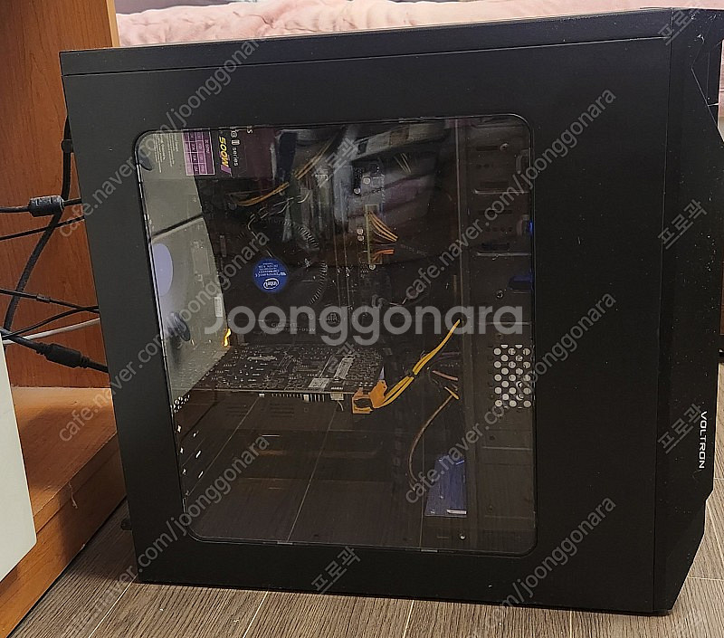 (30->25급처)개인 가정용 게이밍컴퓨터 데스트탑 / 윈도우7, i5-6500, 1060 6G 판매--1