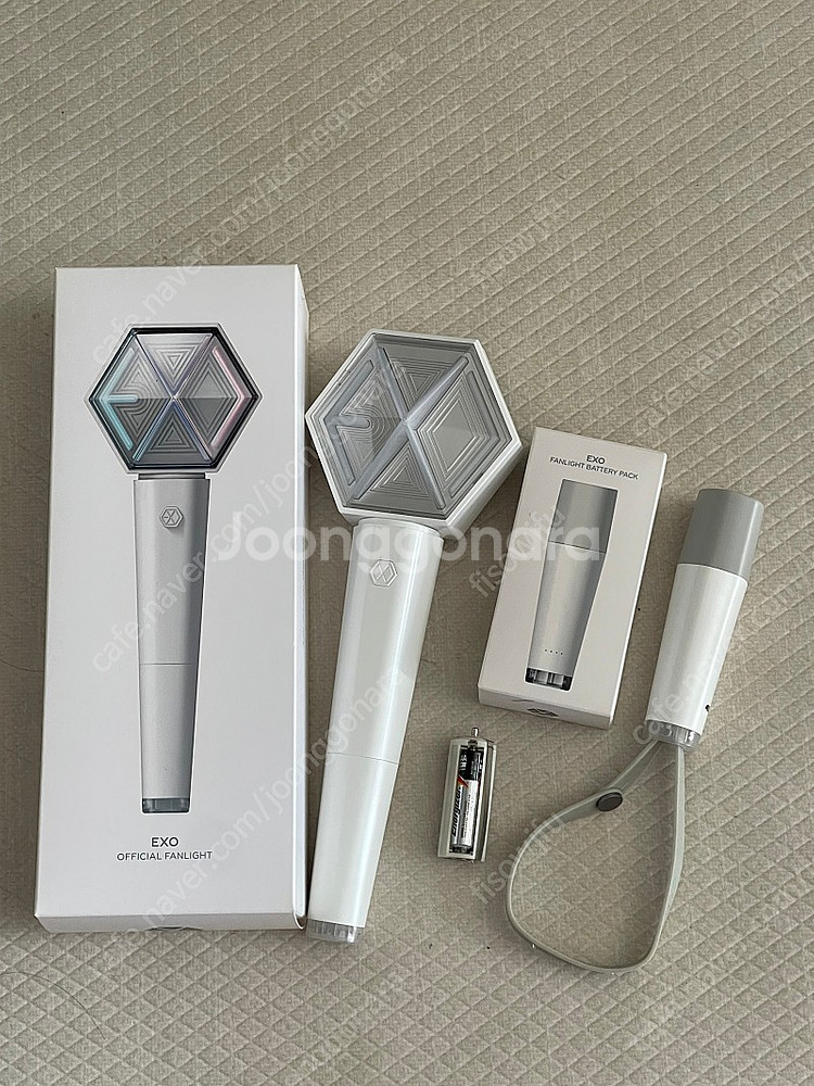 엑소 응원봉 또리디 배터리팩--0