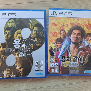 PS5 용과 같이 7,8 일괄로 팝니다