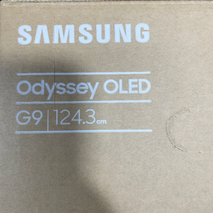 삼성 오디세이 OLED G9 S49CG934 모니터 미개봉 49인치 게이밍모니터