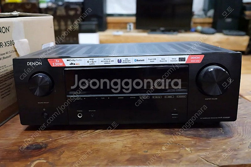 데논 avr-x580bt 팝니다--1