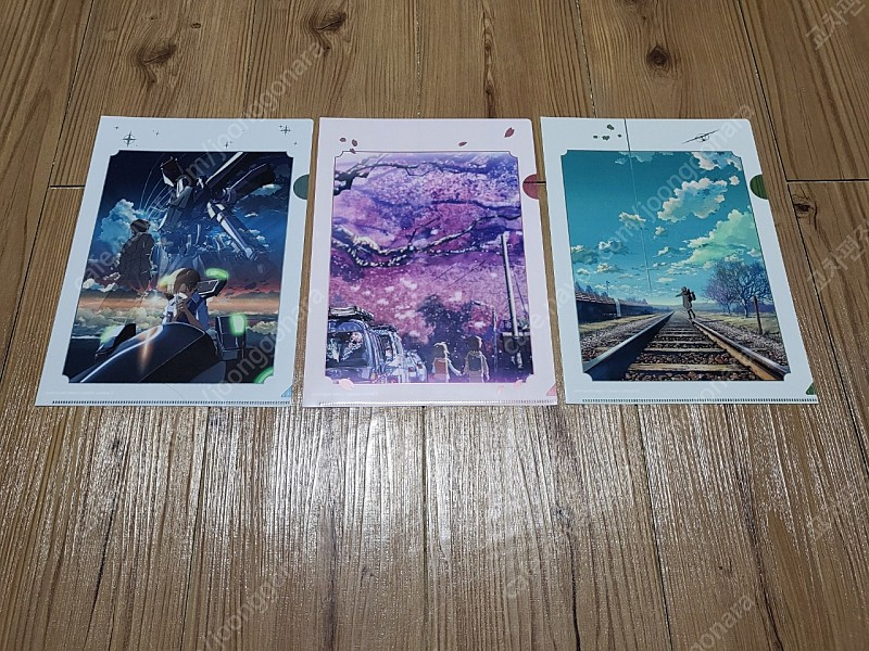 <2월 한정 추가할인> 신카이마코토 감독님 작품 L자화일 9종 (날씨의아이 / 너의이름은 / 초속5센티미터 / 구름... 이미지