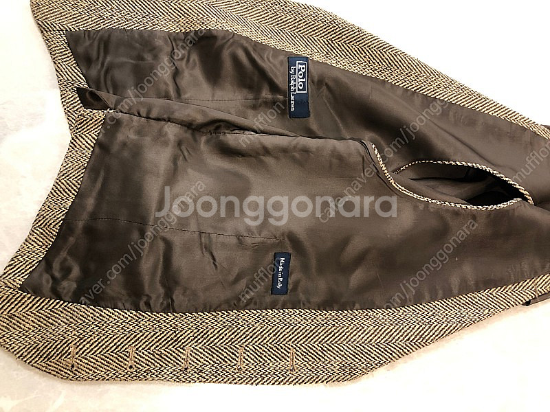 랄프로렌 폴로 헤링본베스트--1