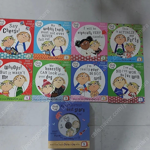 Charlie and Lola 찰리앤롤라원서8권+cd,DVD1집,2집,3집