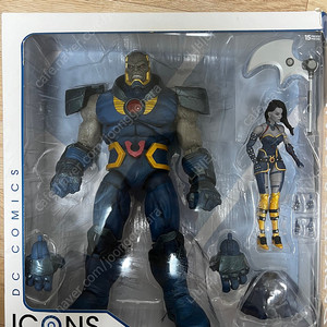 DC icons darkseid and grail (DC collectibles)