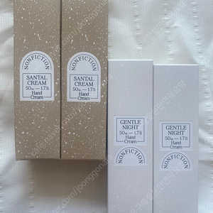 NONFICTION 논픽션 핸드크림(상탈,젠틀나이트)